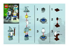 LEGO 5614 instructions page 1 – build guide