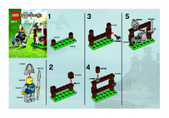LEGO 5615 instructions page 1 – build guide