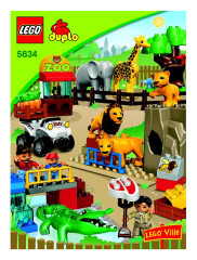 LEGO 5634 instructions page 1 – build guide