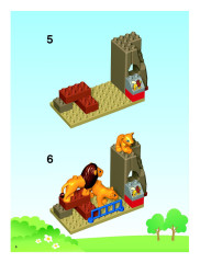 LEGO 5634 instructions page 6 – build guide