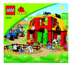 LEGO 5649 instructions page 1 – build guide