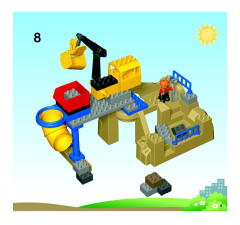 LEGO 5653 instructions page 9 – build guide
