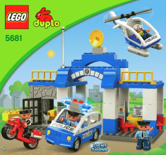 LEGO 5681 instructions page 1 – build guide