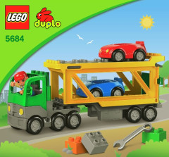 LEGO 5684 instructions page 1 – build guide