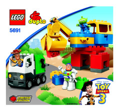 LEGO 5691 instructions page 1 – build guide