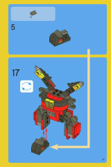 LEGO 5764 instructions page 17 – build guide