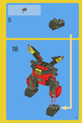 LEGO 5764 instructions page 19 – build guide