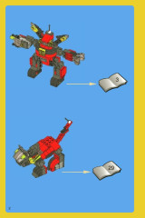 LEGO 5764 instructions page 2 – build guide