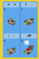 LEGO 5764 instructions page 21 – build guide