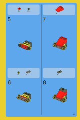 LEGO 5764 instructions page 27 – build guide