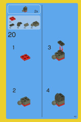 LEGO 5764 instructions page 43 – build guide