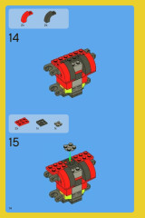LEGO 5764 instructions page 14 – build guide