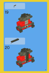 LEGO 5764 instructions page 17 – build guide