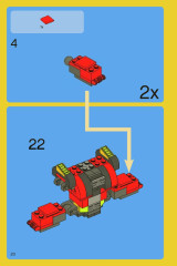 LEGO 5764 instructions page 20 – build guide