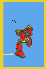 LEGO 5764 instructions page 23 – build guide