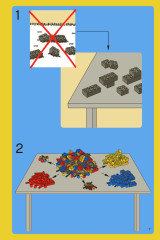 LEGO 5764 instructions page 7 – build guide