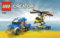 LEGO 5765 instructions page 1 – build guide
