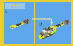 LEGO 5765 instructions page 13 – build guide