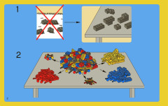 LEGO 5765 instructions page 2 – build guide