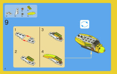 LEGO 5765 instructions page 8 – build guide