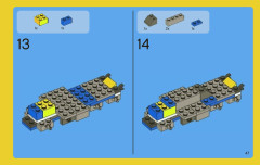 LEGO 5765 instructions page 47 – build guide