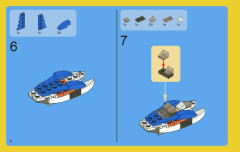 LEGO 5765 instructions page 6 – build guide
