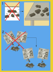 LEGO 5766 instructions page 2 – build guide