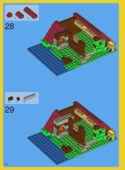 LEGO 5766 instructions page 20 – build guide