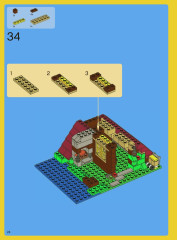 LEGO 5766 instructions page 24 – build guide