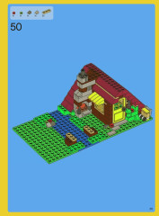 LEGO 5766 instructions page 35 – build guide