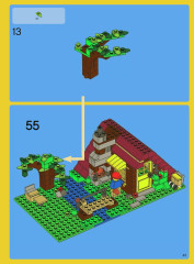 LEGO 5766 instructions page 43 – build guide