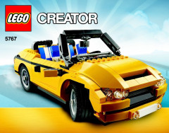 LEGO 5767 instructions page 1 – build guide