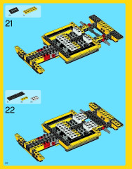 LEGO 5767 instructions page 20 – build guide
