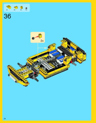 LEGO 5767 instructions page 34 – build guide