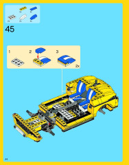 LEGO 5767 instructions page 44 – build guide