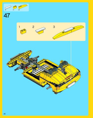 LEGO 5767 instructions page 46 – build guide