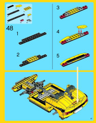 LEGO 5767 instructions page 47 – build guide