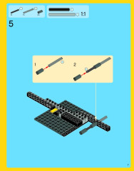 LEGO 5767 instructions page 7 – build guide