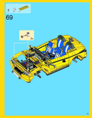 LEGO 5767 instructions page 73 – build guide