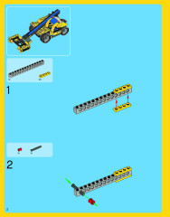 LEGO 5767 instructions page 2 – build guide
