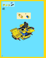 LEGO 5767 instructions page 34 – build guide