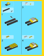 LEGO 5767 instructions page 4 – build guide