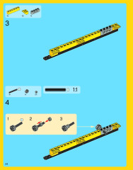 LEGO 5767 instructions page 44 – build guide