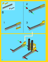 LEGO 5767 instructions page 6 – build guide