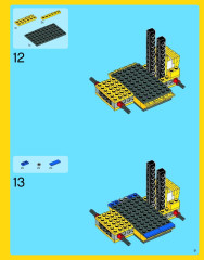 LEGO 5767 instructions page 9 – build guide