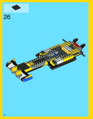 LEGO 5767 instructions page 24 – build guide