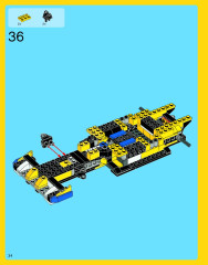 LEGO 5767 instructions page 34 – build guide