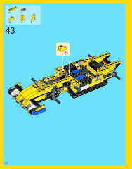LEGO 5767 instructions page 42 – build guide