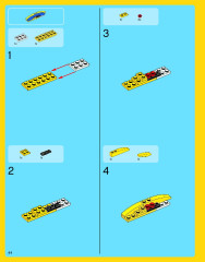 LEGO 5767 instructions page 44 – build guide