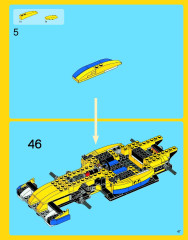 LEGO 5767 instructions page 47 – build guide